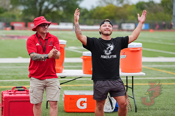 25.10.18 SLE Halftime, Powerlifting National Champ 5 - LaFleur, Coach Sean Dunston