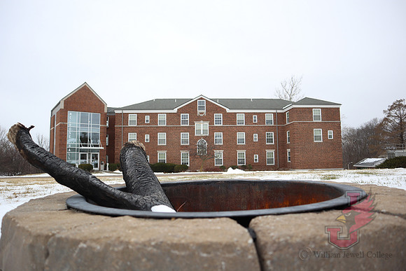 25.02.14 JLB Winter Scenes 2 Melrose Hall, residence life